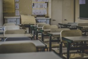 Empty classroom